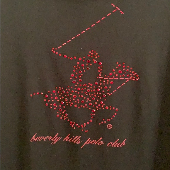 Beverly Hills Polo Club w/ Red Rhinestones - NWT - Picture 1 of 5